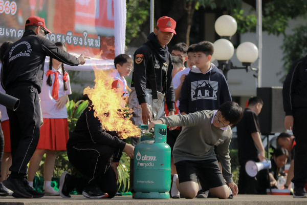 ซ้อมรับเหตุภัยพิบัติ