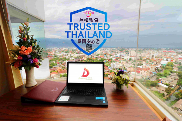 โรงแรมดวงตะวันเชียงใหม่ ได้รับตราสัญลักษณ์ “TRUSTED THAILAND” ภายใต้โครงการ Thailand Safe Travel Stamp อย่างเป็นทางการ จากการท่องเที่ยวแห่งประเทศไทย