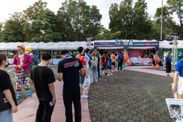 เชียงใหม่ไนท์ซาฟารี ร่วมจัดกิจกรรมในการแข่งขันฟุตบอลคิงส์คัพ ครั้งที่ 48