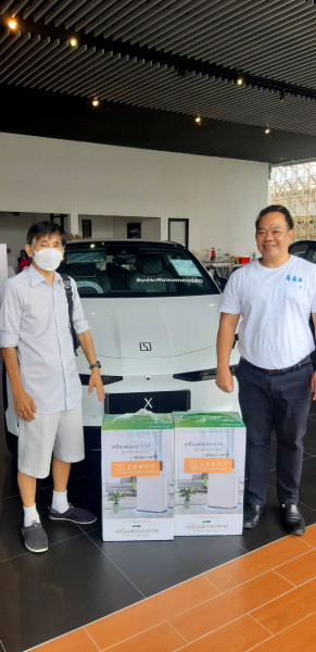 รถยนต์ไฟฟ้าร่วมสนับสนุนของรางวัลงาน กอล์ฟการกุศล สื่อมวลชนคนล้านนา 2024 ณ สนามกอล์ฟอัลไพน์รีสอร์ท