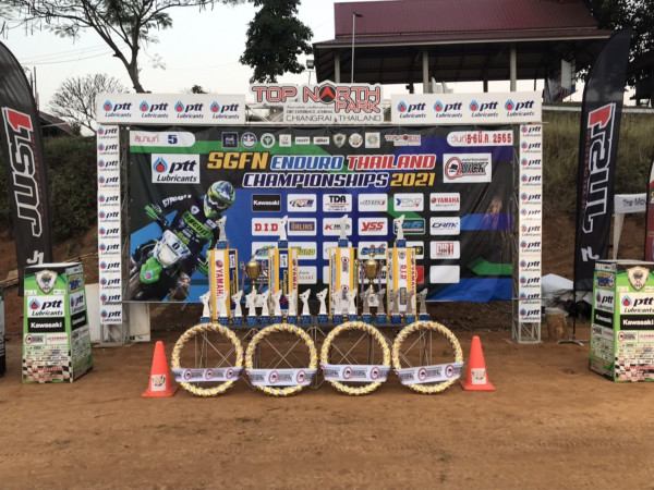 ผลการแข่งขัน SGFN ENDURO THAILAND CHAMPIONSHIP 2021 สนามที่ 5 ณ สนามท็อปนอร์ทปาร์ค จังหวัดเชียงราย