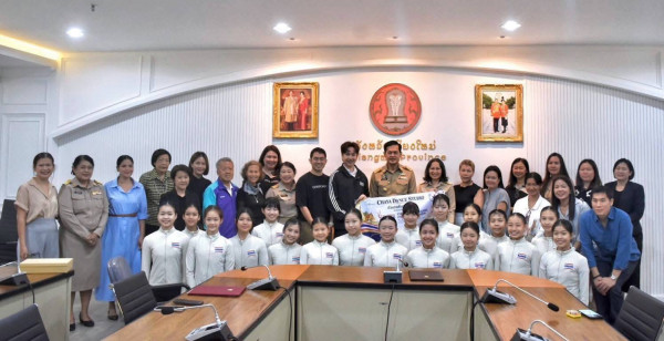 พ่อเมืองเวียงพิงค์ ให้โอวาทนักกีฬา เชียร์ลีดดิ้งทีมชาติ