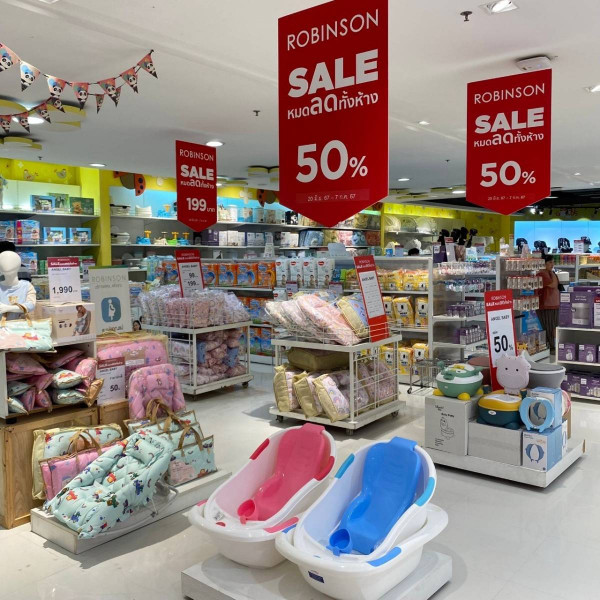 #กลับมาตามคำเรียกร้อง เริ่มแล้ววันนี้ ROBINSON  Sale หมดลดทั้งห้าง เซลครั้งใหญ่ที่ทุกคนต้องช้อป