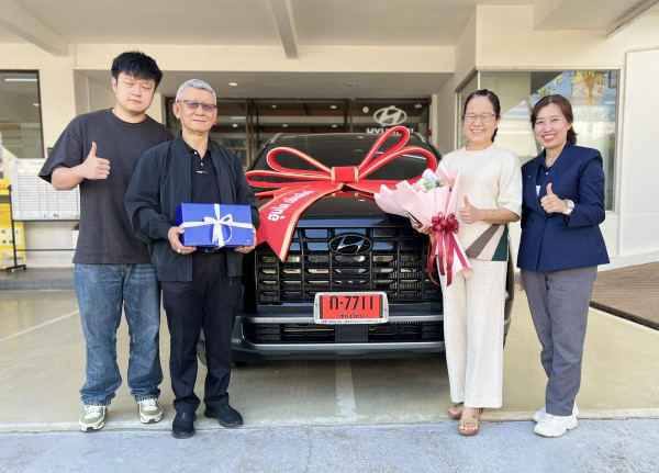เอชดีเจมอเตอร์ ฮุนไดเชียงใหม่ ส่งมอบรถ Hyundai PALISADE Prestige ให้ลูกค้าคนพิเศษ พร้อมขอบคุณในโอกาสมาเป็นครอบครัวฮุนได
