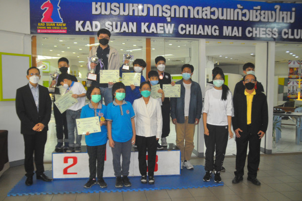 ธนดลคว้าแชมป์ ประเภทโอเพ่น หมากรุกกาดสวนแก้ว