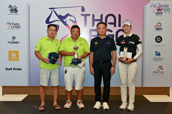 โปรปูรณ์ – ดุสวีณ์ สุพิมพ์จิตร นำทีม Mae Jo Golf Resort 2 คว้าแชมป์ Pro AM “สิงห์-เอสเอที ไทยแอลพีจีเอ เลดีส์ โอเพ่น ” ที่สนามแม่โจ้ กอล์ฟ รีสอร์ท แอนด์ สปา อ.สันทราย จ.เชียงใหม่