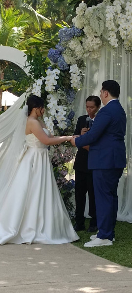 สาวฟิลิปปินส์ หนุ่มลูกครึ่งไทย+เยอรมัน จัดพิธีวิวาห์ ที่เชียงใหม่
